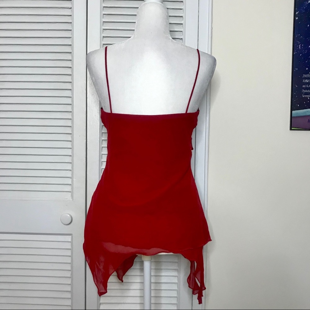 Vintage Red Cami Top from Trixxi - Picture 4 of 4